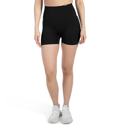 SMILODOX Shorts Damen SoftFeel Leola, High Waist Yogashorts, atmungsaktiv & schnelltrocknend, Radlerhose 4-Wege-Stretch, Feuchtigkeitsableitend, ideal für Yoga, Pilates & achtsames Training SMILODOX Shorts Damen SoftFeel Leola, High Waist Yogashorts, atmungsaktiv & schnelltrocknend, Radlerhose 4-Wege-Stretch, Feuchtigkeitsableitend, ideal für Yoga, Pilates & achtsames Training von SMILODOX