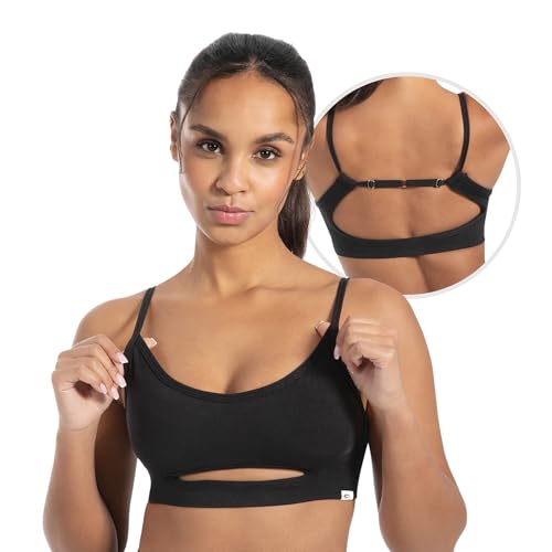 SMILODOX Sport BH Damen Nesa, Blickdicht Rutschfestes Sport Bra, Seamless Gerippter Stoff Crop Top, Shaped Fit ärmelloses Oberteil, Atmungsaktives Yoga Tank Top für Fitness, Gym & Alltag SMILODOX Sport BH Damen Nesa, Blickdicht Rutschfestes Sport Bra, Seamless Gerippter Stoff Crop Top, Shaped Fit ärmelloses Oberteil, Atmungsaktives Yoga Tank Top für Fitness, Gym & Alltag von SMILODOX