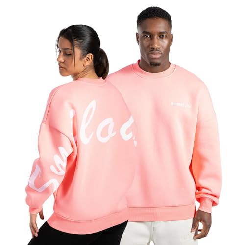 SMILODOX Unisex Oversize Sweatshirt Liquid Brail, Locker Geschnittener Pullover mit weichem Baumwollmix und markantem Rückenprint, Streetstyle-Design Hoodie für Alltag, Sport & Freizeit SMILODOX Unisex Oversize Sweatshirt Liquid Brail, Locker Geschnittener Pullover mit weichem Baumwollmix und markantem Rückenprint, Streetstyle-Design Hoodie für Alltag, Sport & Freizeit von SMILODOX
