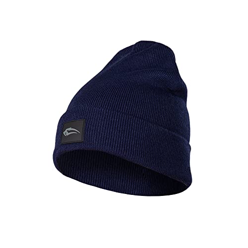 SMILODOX Unisex Wintermütze Lean - Angenehm weich für Sport Fitness Training & Freizeit - Beanie für Winter, Color:Blau von SMILODOX