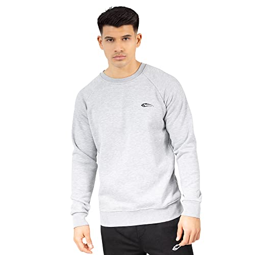 Smilodox Herren Sweatshirt, Größe:S;Farbe:Grau von SMILODOX