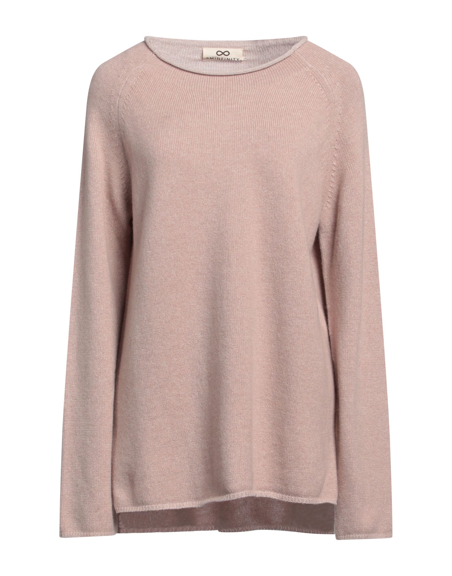 SMINFINITY Pullover Damen Beige von SMINFINITY