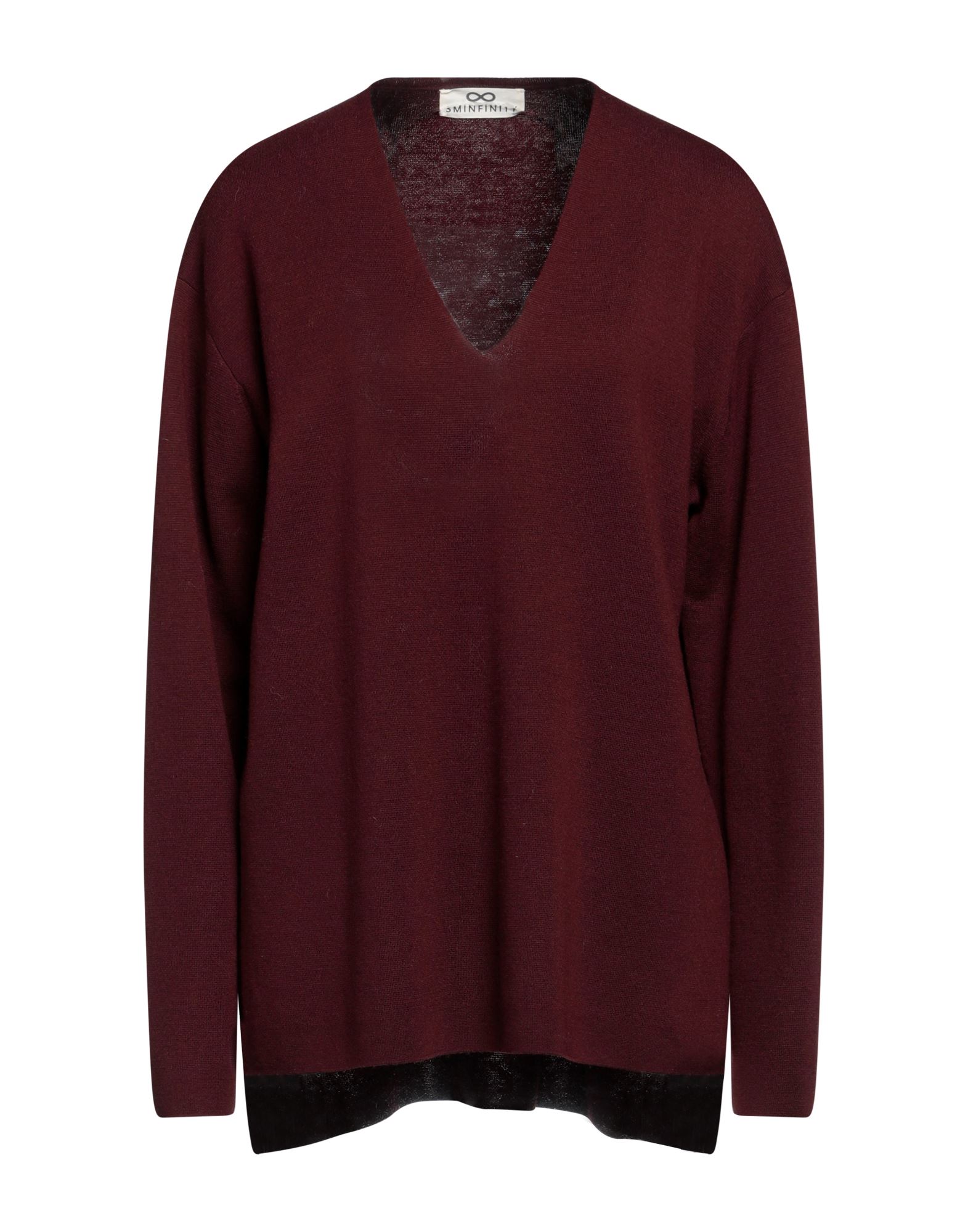 SMINFINITY Pullover Damen Bordeaux von SMINFINITY