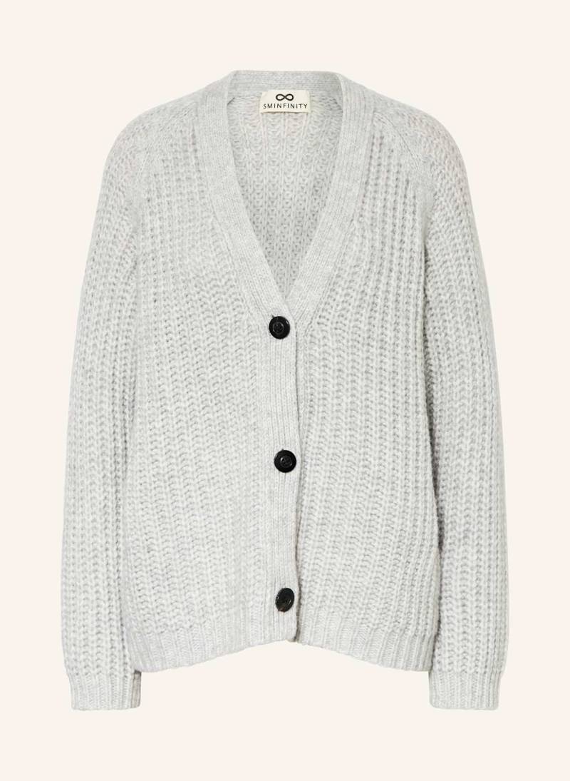 Sminfinity Strickjacke Mit Cashmere grau von SMINFINITY