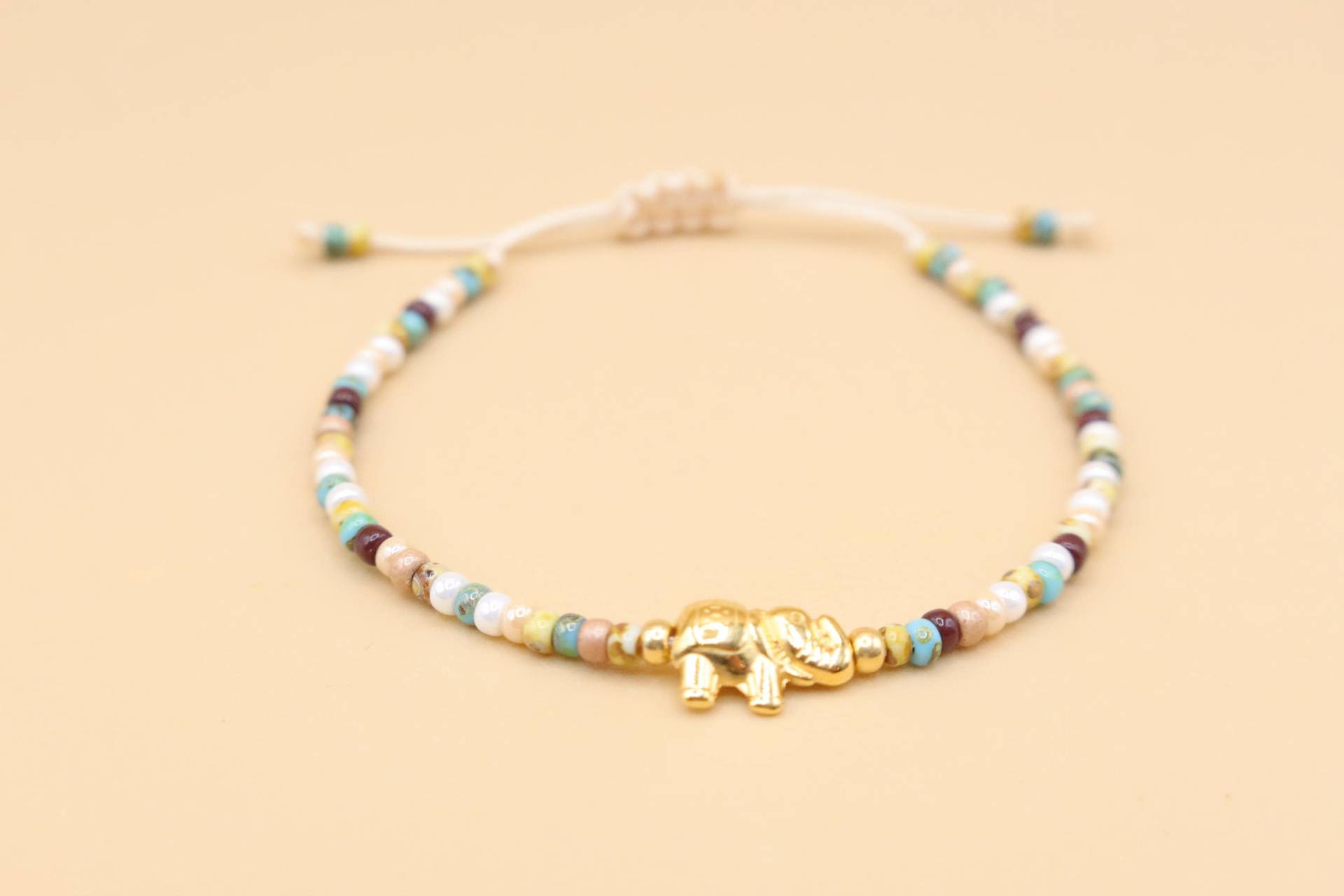 Filigranes Armband, Elefant von SMIRAccessoires