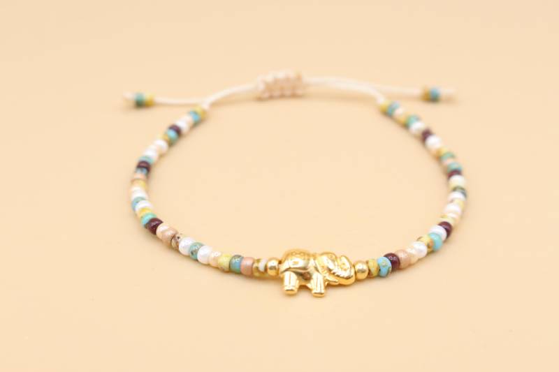 Filigranes Armband, Elefant von SMIRAccessoires