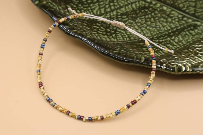 Fußband Mit Mini-Glasperlen Fußband Mit Mini-Glasperlen von SMIRAccessoires