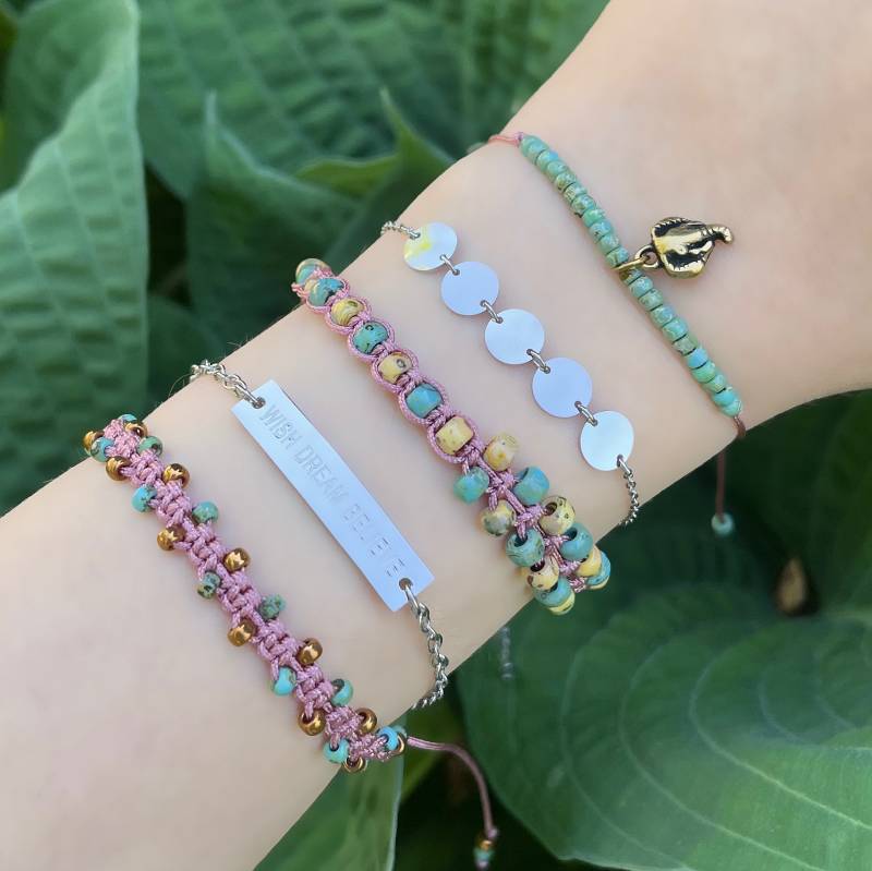 Makramee-Armband von SMIRAccessoires