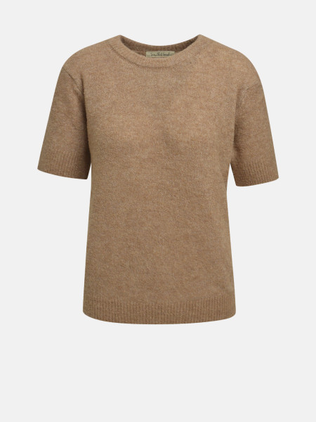 SMITH & SOUL Damen Kurzarmpullover, caramel von SMITH & SOUL