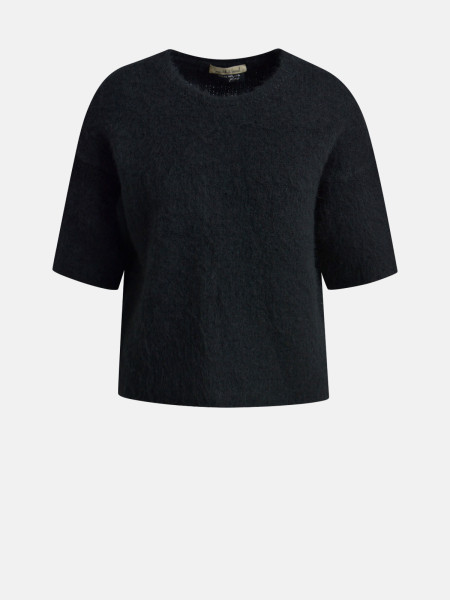 SMITH & SOUL Damen Kurzarmpullover, schwarz von SMITH & SOUL