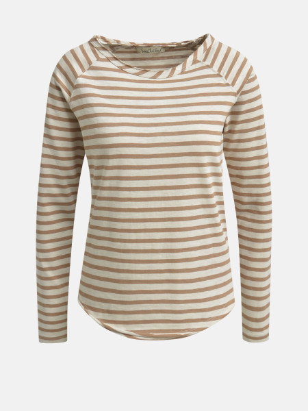 SMITH & SOUL Damen Langarmshirt, beige von SMITH & SOUL