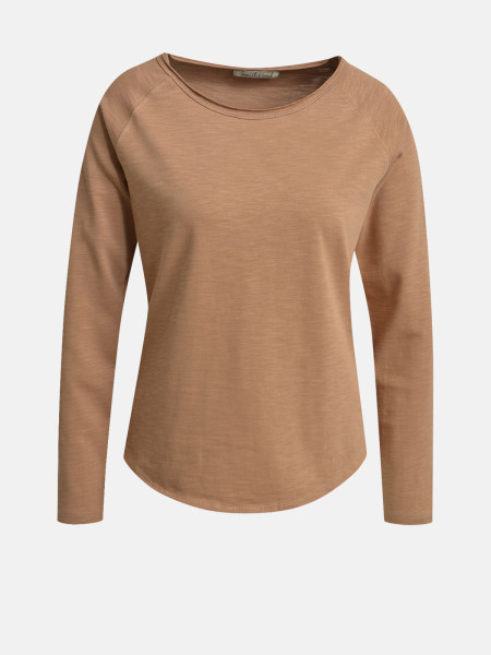 SMITH & SOUL Damen Langarmshirt, caramel von SMITH & SOUL