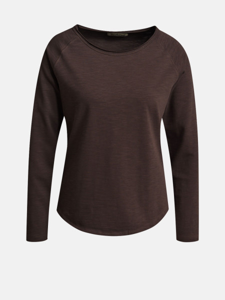 SMITH & SOUL Damen Langarmshirt, choco von SMITH & SOUL
