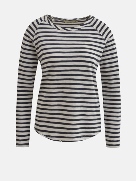 SMITH & SOUL Damen Langarmshirt, dunkelblau von SMITH & SOUL