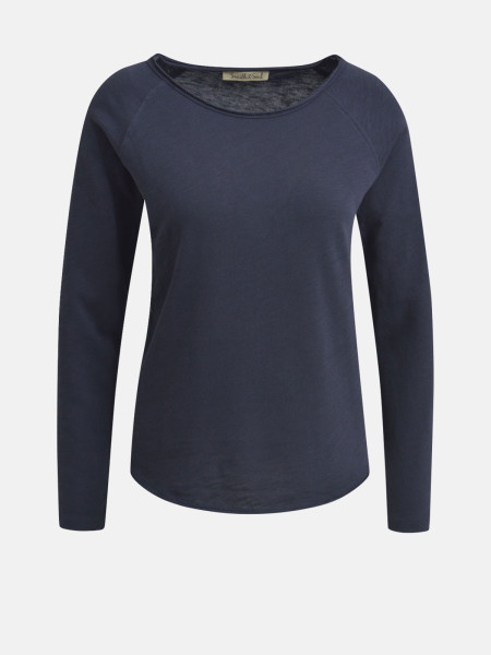 SMITH & SOUL Damen Langarmshirt, dunkelblau von SMITH & SOUL