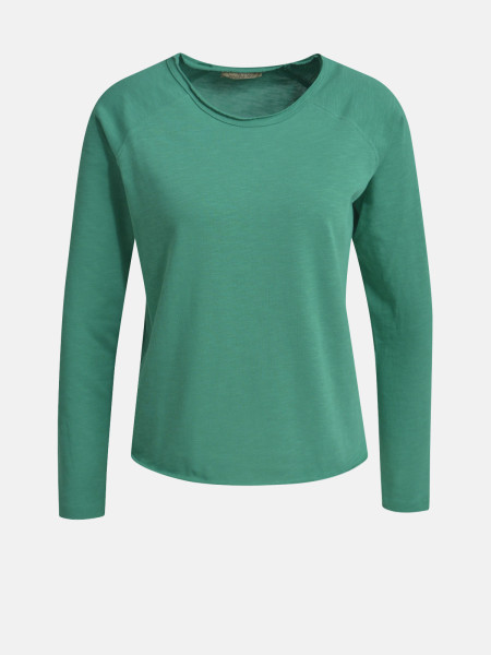 SMITH & SOUL Damen Langarmshirt, smaragd von SMITH & SOUL