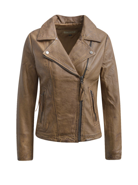 SMITH & SOUL Damen Lederjacke, braun von SMITH & SOUL