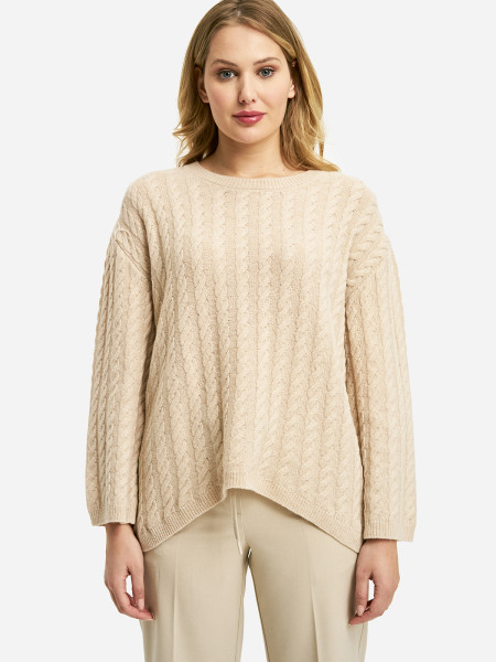 SMITH & SOUL Damen Pullover, beige von SMITH & SOUL