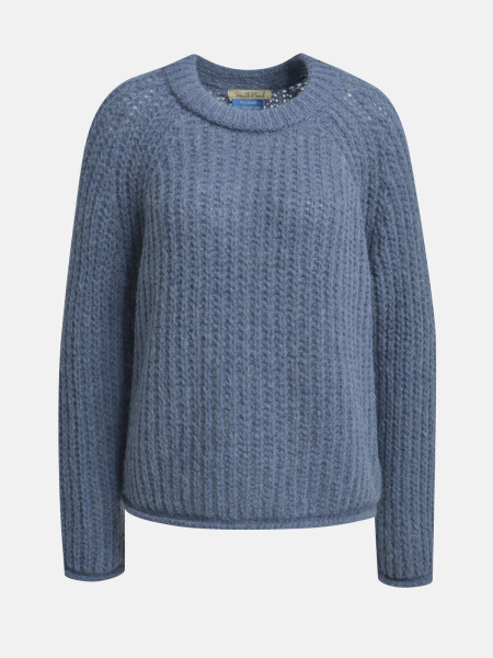 SMITH & SOUL Damen Pullover, jeansblau von SMITH & SOUL