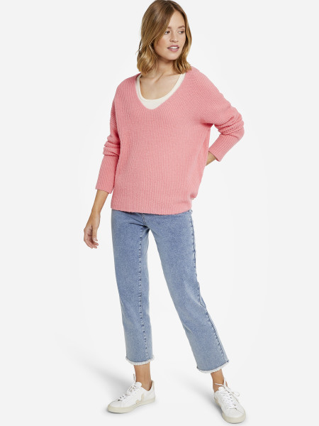 SMITH & SOUL Damen Pullover, rosa von SMITH & SOUL