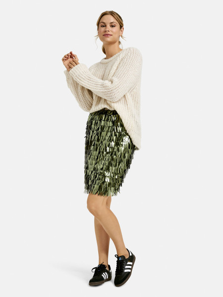 SMITH & SOUL Damen Rock, oliv von SMITH & SOUL