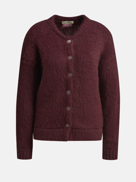 SMITH & SOUL Damen Strickjacke, bordeaux von SMITH & SOUL