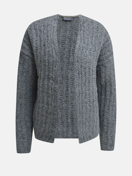 SMITH & SOUL Damen Strickjacke, dunkelgrau von SMITH & SOUL