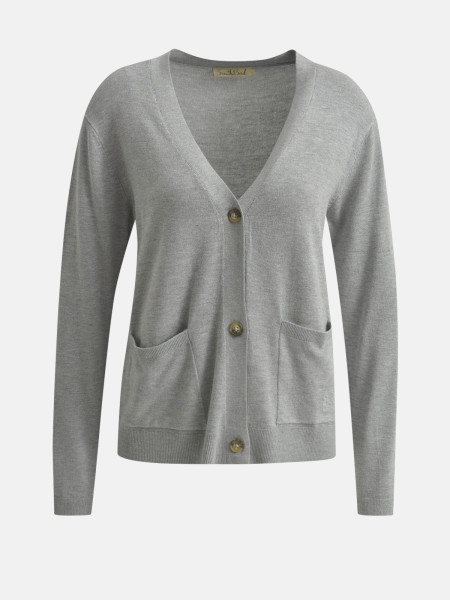 SMITH & SOUL Damen Strickjacke, grau von SMITH & SOUL