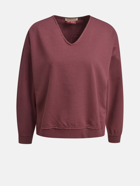 SMITH & SOUL Damen Sweatshirt, bordeaux von SMITH & SOUL