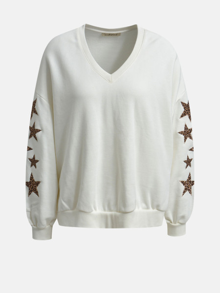SMITH & SOUL Damen Sweatshirt, creme von SMITH & SOUL