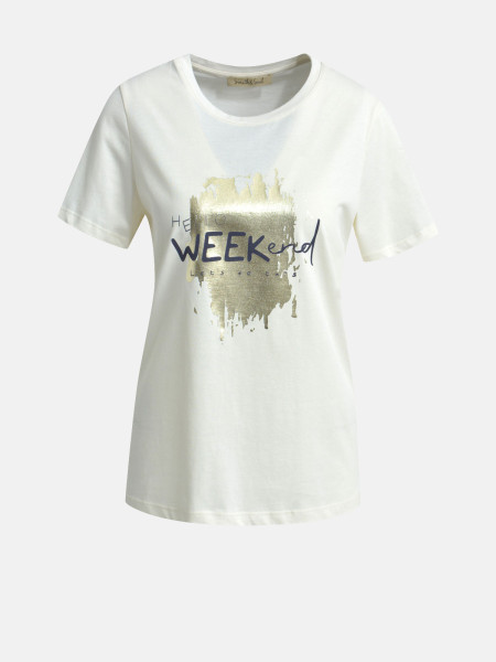 SMITH & SOUL Damen T-Shirt, creme von SMITH & SOUL
