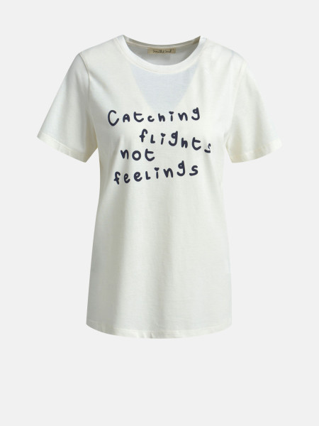 SMITH & SOUL Damen T-Shirt, creme von SMITH & SOUL