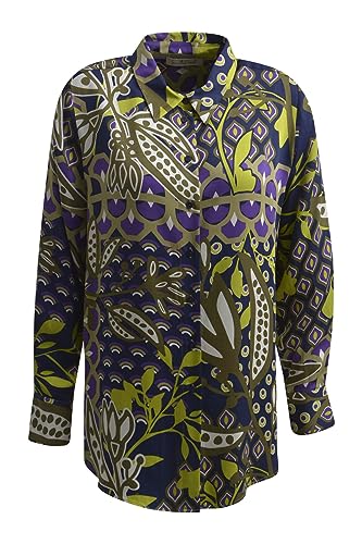 Smith & Soul Printed Shirt Collar Blouse - S von Smith & Soul