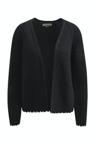 SMITH & SOUL Raglan Rib Cardigan in Schwarz, Größe S von SMITH & SOUL