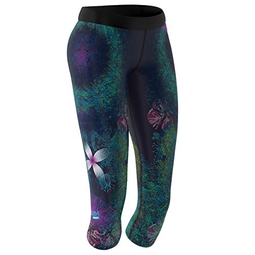 SMMASH 3/4 Leggins für Damen, Sport- und Jogginghose, Outdoor- und Yoga-Sporthose, Laufhose, Trainingshose Gym Fitness, Sportleggins, Yogahose, Atmungsaktive Leggins, Sporthose Made in EU von SMMASH