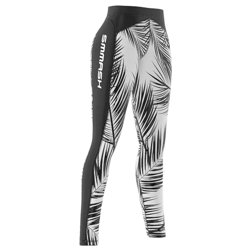 SMMASH Sport Leggings Damen Sportleggings Lang Push Up Blickdicht Elastisch Figurformend Sporthose Yogahose von SMMASH