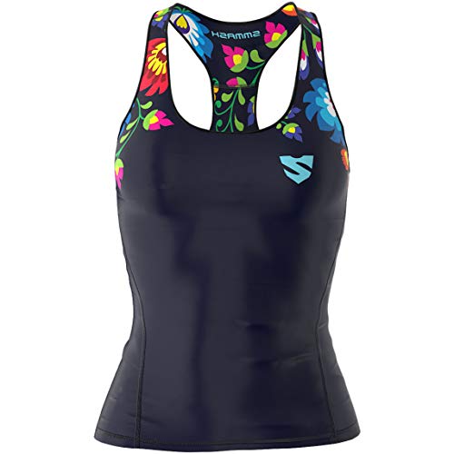 SMMASH Sport Top Damen Tanktop Trainingstop Atmungsaktiv Schnelltrockend Fitness Yoga Gym von SMMASH