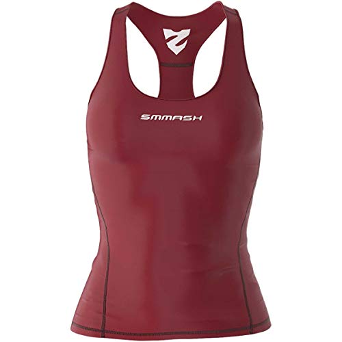 SMMASH Sport Top Damen Tanktop Trainingstop Atmungsaktiv Schnelltrockend Fitness Yoga Gym von SMMASH