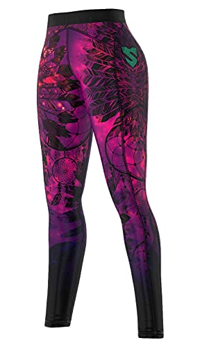 SMMASH Sport Leggings Damen Sportleggings Lang Push Up Blickdicht Elastisch Figurformend Sporthose Yogahose von SMMASH