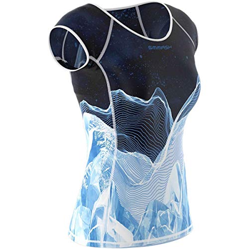SMMASH Funktionsshirt Damen Kompressionsshirt Sportshirt Kurzarm Atmungsaktiv Second Skin Technologie Fitness Oberteil Outdoor SMMASH Funktionsshirt Damen Kompressionsshirt Sportshirt Kurzarm Atmungsaktiv Second Skin Technologie Fitness Oberteil Outdoor von SMMASH