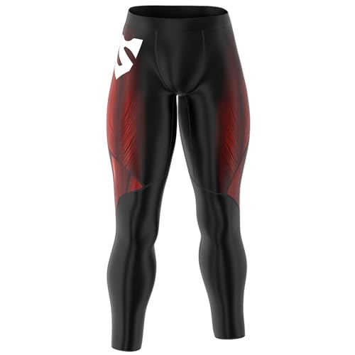 SMMASH Lange Leggins Jogginghose für Herren, Outdoor- Fitness und Trainingshose, Sporthose Laufhose Lang, Hose zum Gym Fitnessstudio, Atmungsaktive Leggins OCR Crossfit, Made in EU von SMMASH