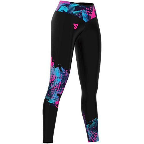 SMMASH Sport Leggings Damen Sportleggings Lang High Waist Push Up Blickdicht Elastisch Figurformend Sporthose Yogahose von SMMASH