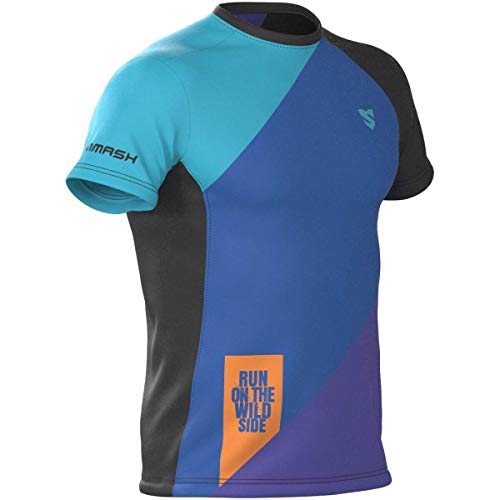 SMMASH Laufshirt Herren Funktionsshirt Kurzärmliges, Atmungsaktiv und Leicht Trainingsshirt für Fitness, Ocr, Outdoor, Slim Fit Sportshirt für Männer, Hergestellt in der EU SMMASH Laufshirt Herren Funktionsshirt Kurzärmliges, Atmungsaktiv und Leicht Trainingsshirt für Fitness, Ocr, Outdoor, Slim Fit Sportshirt für Männer, Hergestellt in der EU von SMMASH