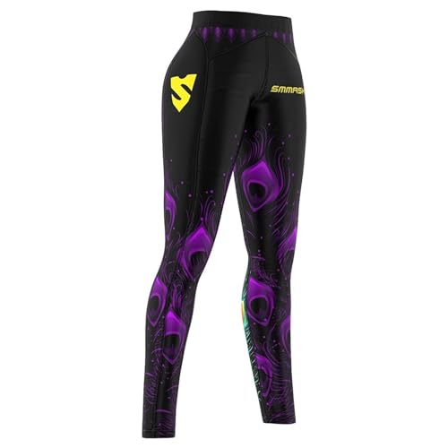 SMMASH Sport Leggings Damen Sportleggings Lang Push Up Blickdicht Elastisch Figurformend Sporthose Yogahose von SMMASH