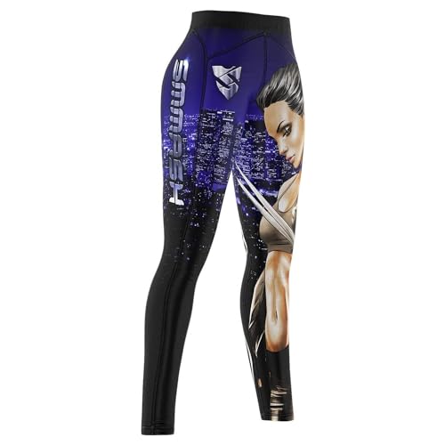 SMMASH Sport Leggings Damen Sportleggings Lang Push Up Blickdicht Elastisch Figurformend Sporthose Yogahose von SMMASH