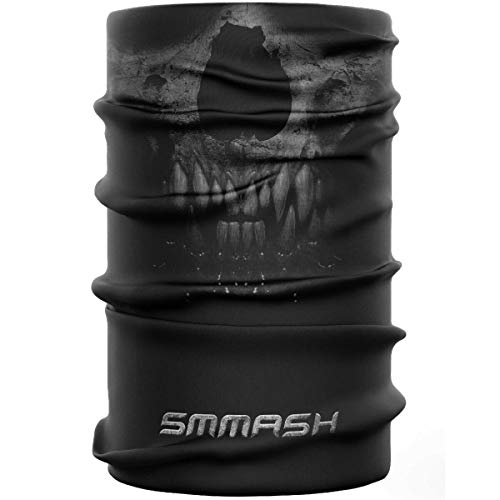 SMMASH Schlauchschal Loop Schal Damen Herren Multifunktionstuch Halstuch Universell Elastisch Gesichtsmaske Halswärmer Mundschutz von SMMASH