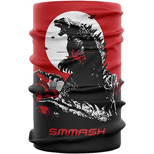 SMMASH Schlauchschal Loop Schal Damen Herren Multifunktionstuch Halstuch Universell Elastisch Gesichtsmaske Halswärmer Mundschutz von SMMASH