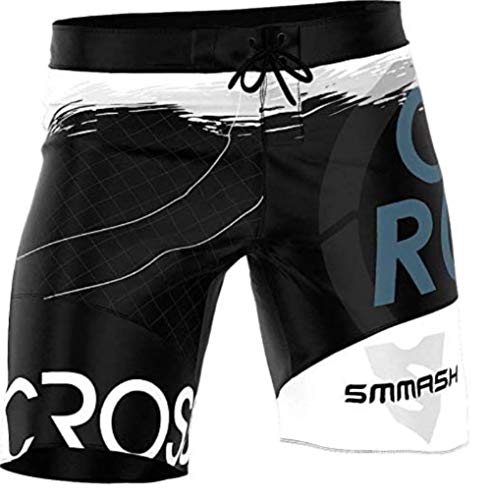 SMMASH Kompressionshose Herren Sporthose Kurz Shorts Thaibox Muay Thai Hose Boxhose Sporthose Trainingsshorts Atmungsaktiv Abriebfest von SMMASH