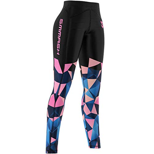 SMMASH Sport Leggings Damen Sportleggings Lang Push Up Blickdicht Elastisch Figurformend Sporthose Yogahose von SMMASH