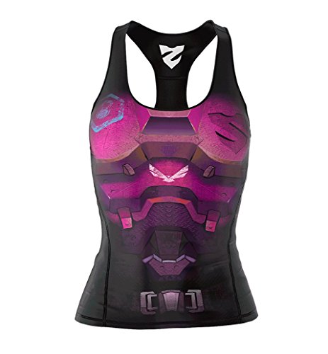 SMMASH Sport Top Damen Tanktop Trainingstop Atmungsaktiv Schnelltrockend Fitness Yoga Gym von SMMASH